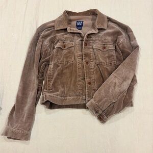 GAP Women's Brown Corduroy Jacket